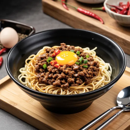 Beef Buckwheat Bibim Noodles
