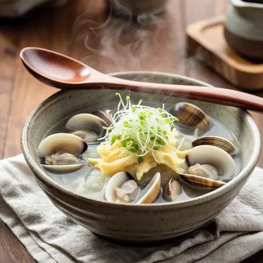 Clam and Egg Soup