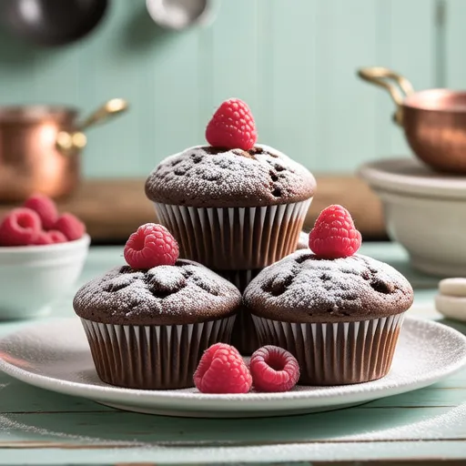 Moist Chocolate Muffins