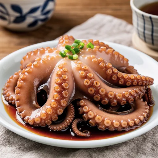 Tender Simmered Octopus