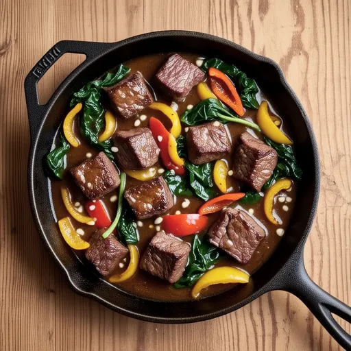 Juicy Chopped Steak