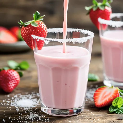 Real Fresh Strawberry Milk