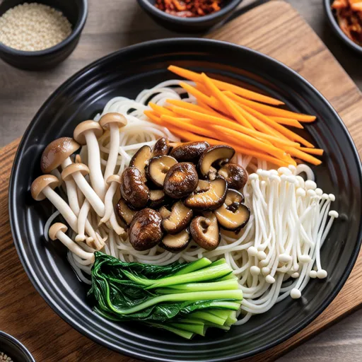 Mushroom Japchae