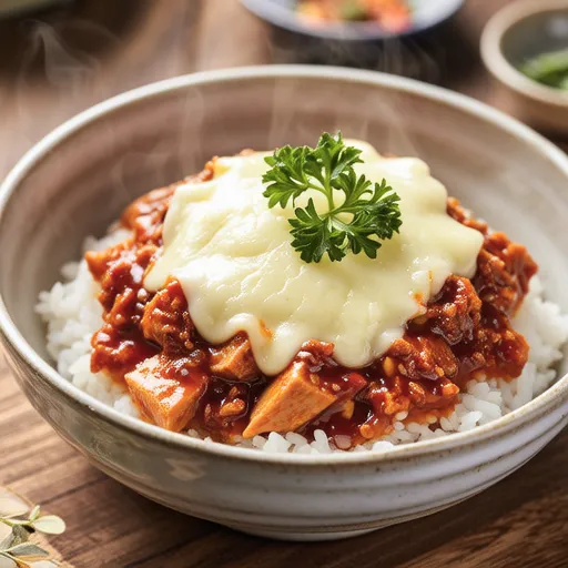 Cheese Tuna Bibimbap