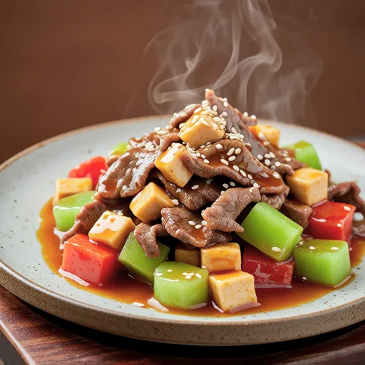 Goya and Beef Stir-fry