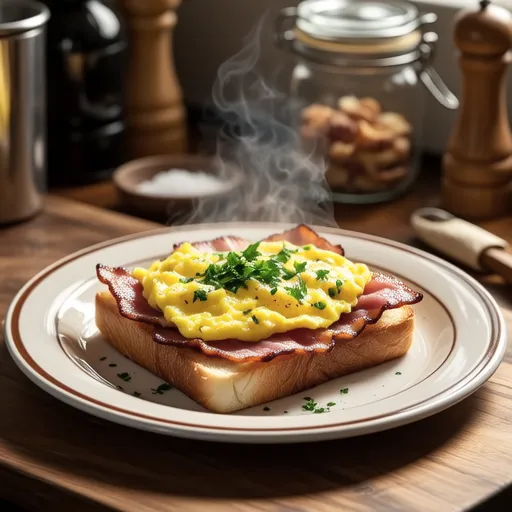 No-Oven Bacon Egg Bread Recipe