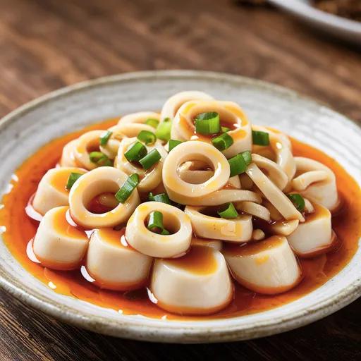 Satoimo and Chikuwa with Mentaiko Sauce