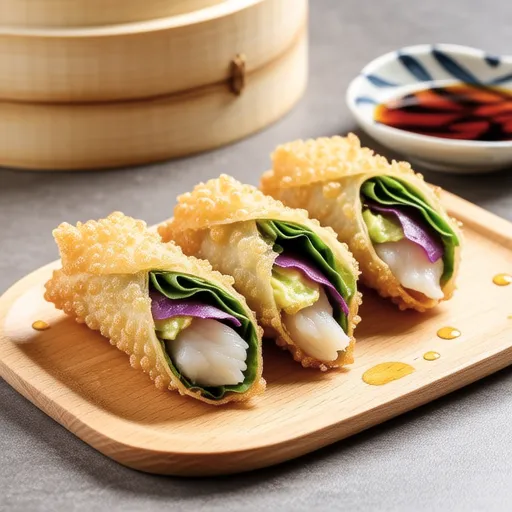 Sardine Rolls with Shiso and Ume Paste