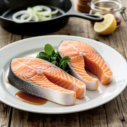 Norwegian Salmon Rare Steak