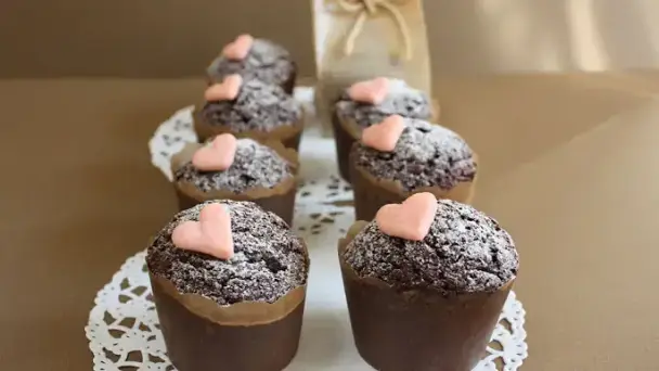 チョコレートカップケーキ