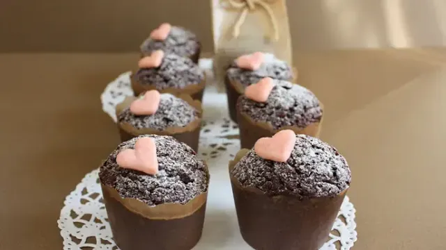 チョコレートカップケーキ