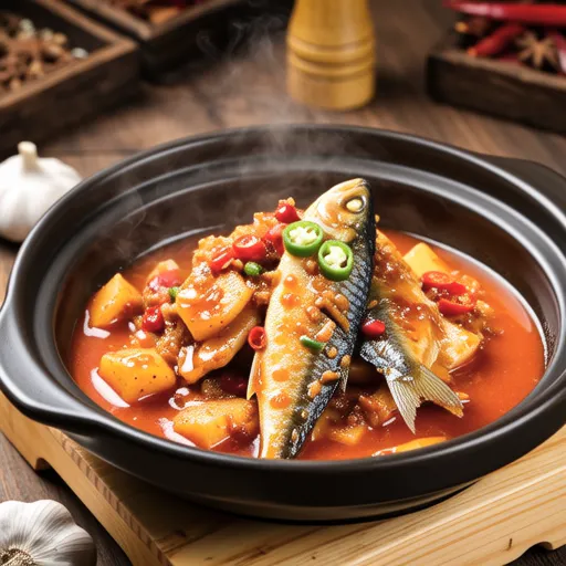 Spicy Braised Mackerel