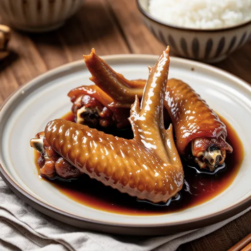 Simmered Chicken Wings