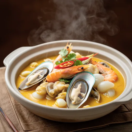 Seafood Curry with Oysters
