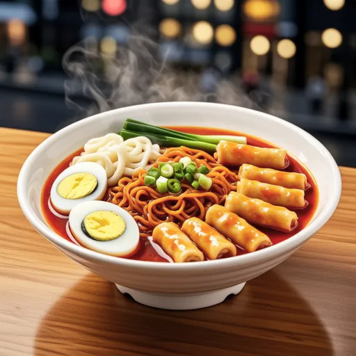 Spicy Korean Jjol-la Tteokbokki