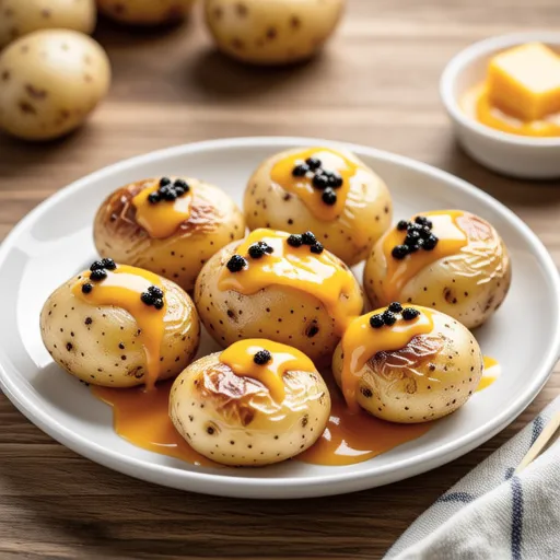 New Potatoes with Mentaiko Butter