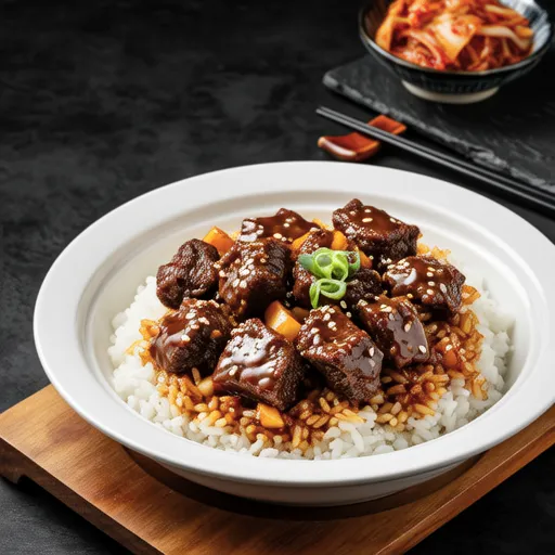 Spicy Beef Short Rib Fried Rice
