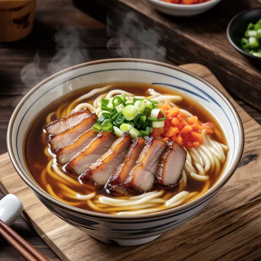 Okinawa-style Pork Udon