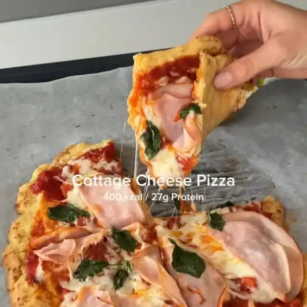 カッテージチーズピザ