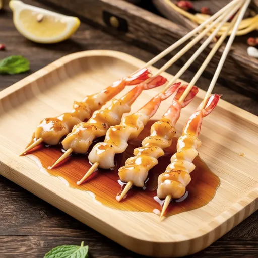 Grilled Scallop Skewers
