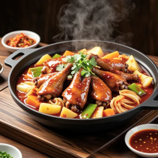 닭갈비 (한국식 매운 닭볶음)