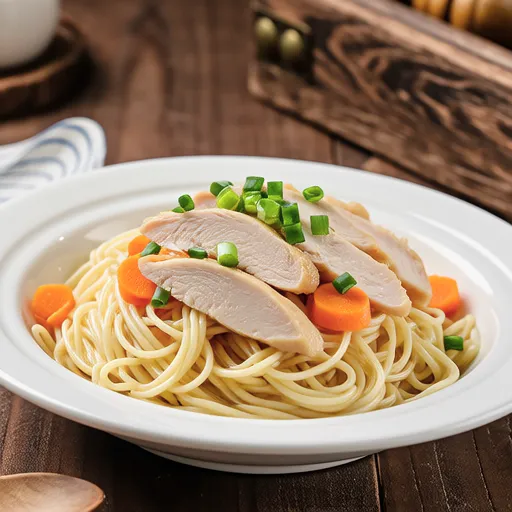 Chicken Miso Cream Pasta