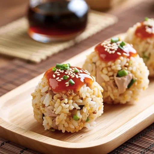 Spicy Mayo Rice Balls