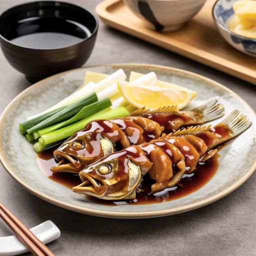 Teriyaki Yellowtail with Rich Broth