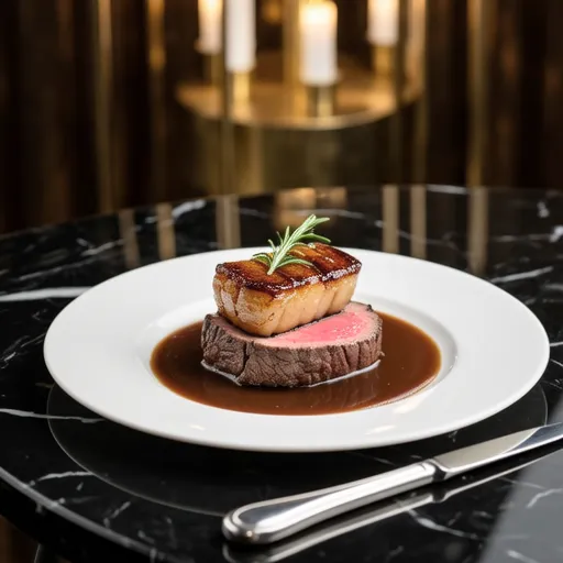 Foie Gras Rossini Style
