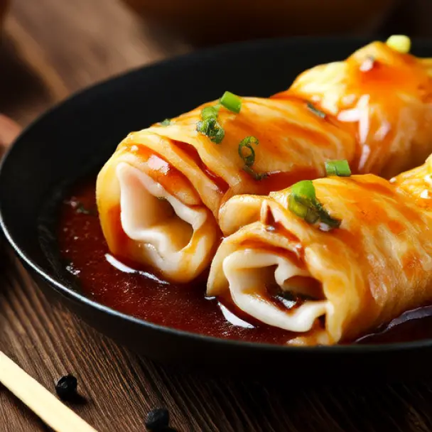 Domuz Göbeği ve Enoki Mantar Sarma