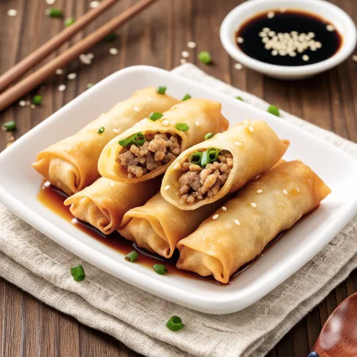 Mapo Harusame Spring Rolls