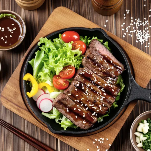 Grilled Beef Harami Salad