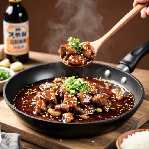 Spicy Stir-fried Pork and Natto