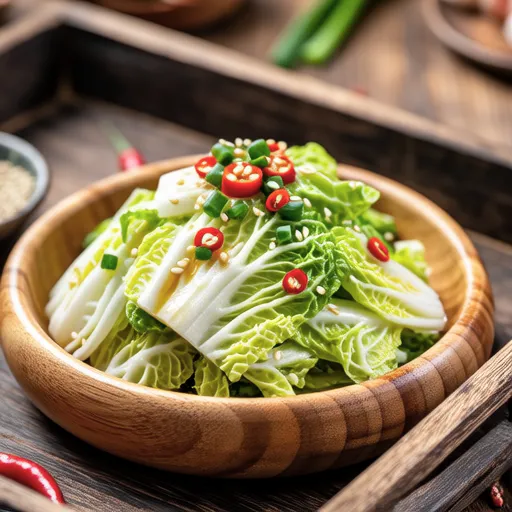 Spring Cabbage Soybean Paste Salad