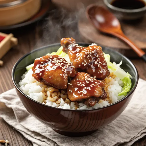 Teriyaki Cabbage Rice Bowl