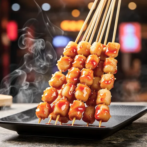 Korean Rice Cake Skewers (Tteok-kkochi)