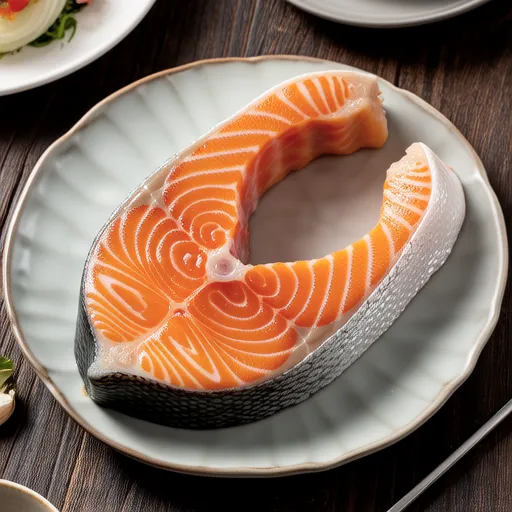 Grilled Salmon Collar