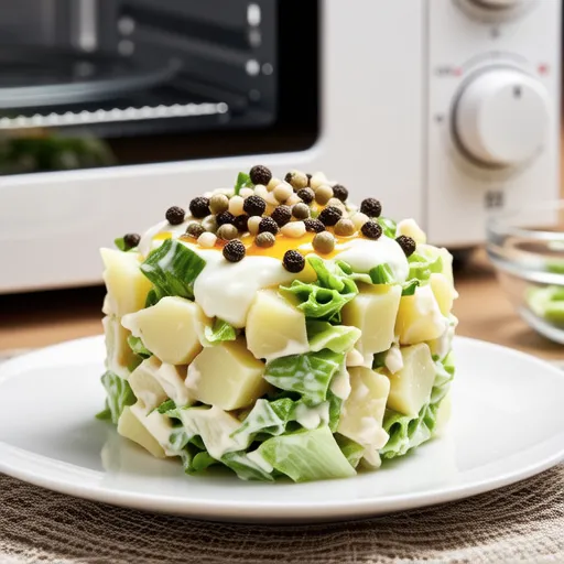 Potato Salad with Lettuce
