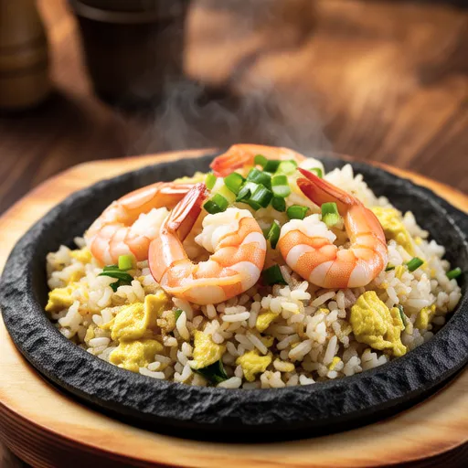 Nasi Goreng with Bean Sprouts