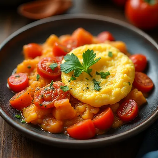 간단한 토마토 계란 볶음