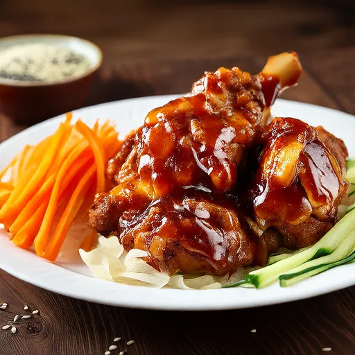 Frango Teriyaki com Vegetais Salteados