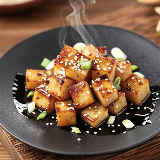 Charred Green Onion Salt Konjac