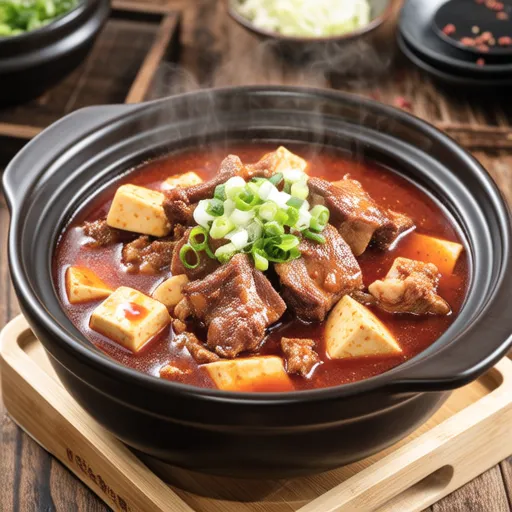 Pork Belly and Aged Kimchi Stew