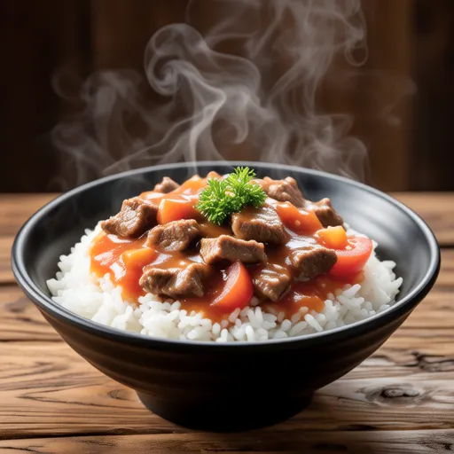 Tomato Beef Bowl