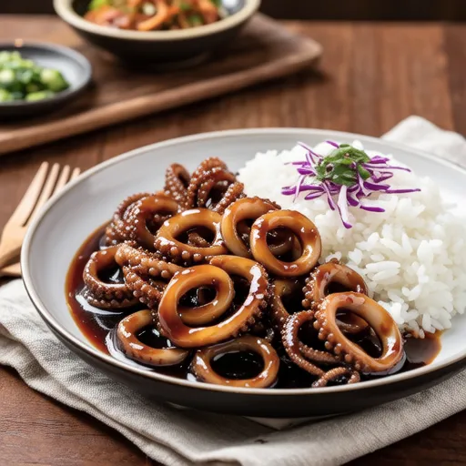 Seasoned Dried Squid (Jinmichae Muchim)