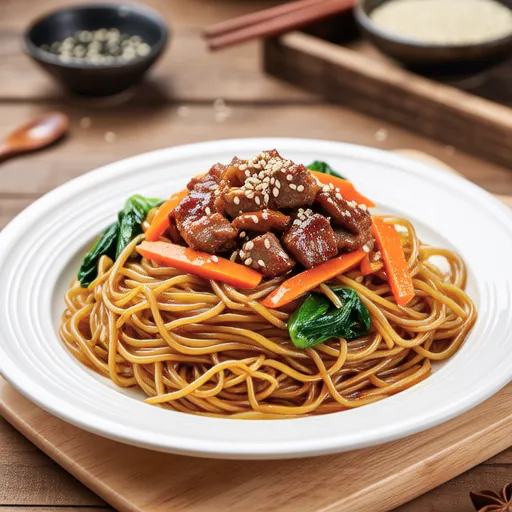 Non-Sticky Japchae Recipe
