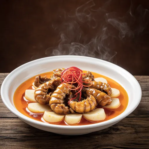 Spicy Simmered Yellowtail and Daikon
