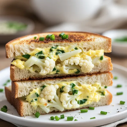 Broccoli Egg Sandwich