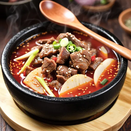 Spicy Beef Radish Soup