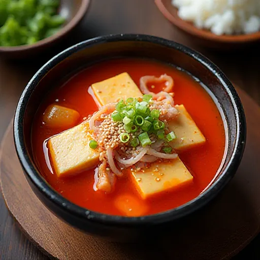 Ton Balıklı Kimchi Çorbası